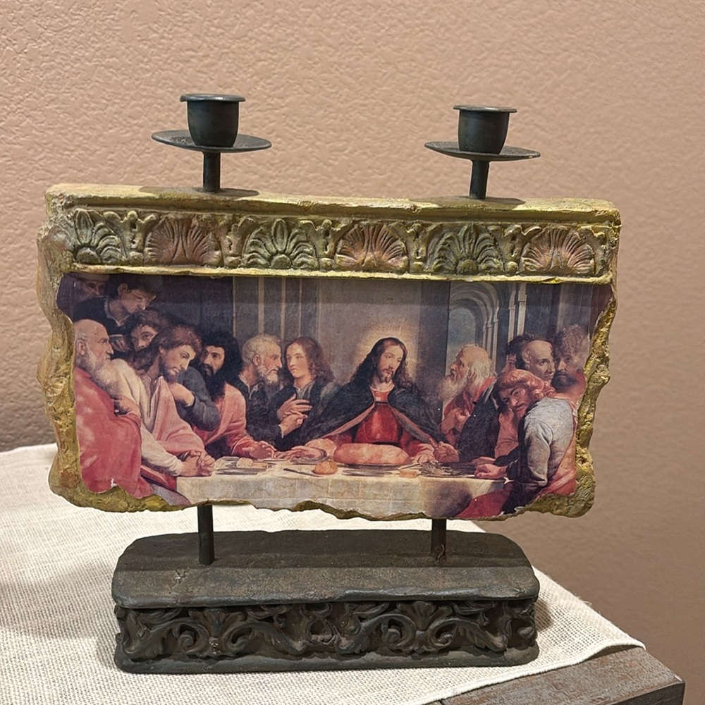 Last supper candle ￼
